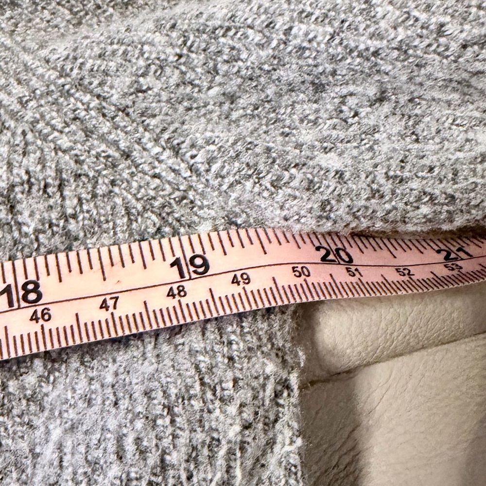 Zara Light Gray Knit cardigan sweater - Picture 7 of 10